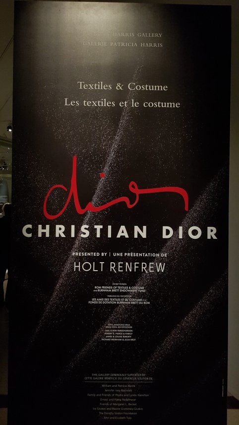 Christian Dior Exhibit