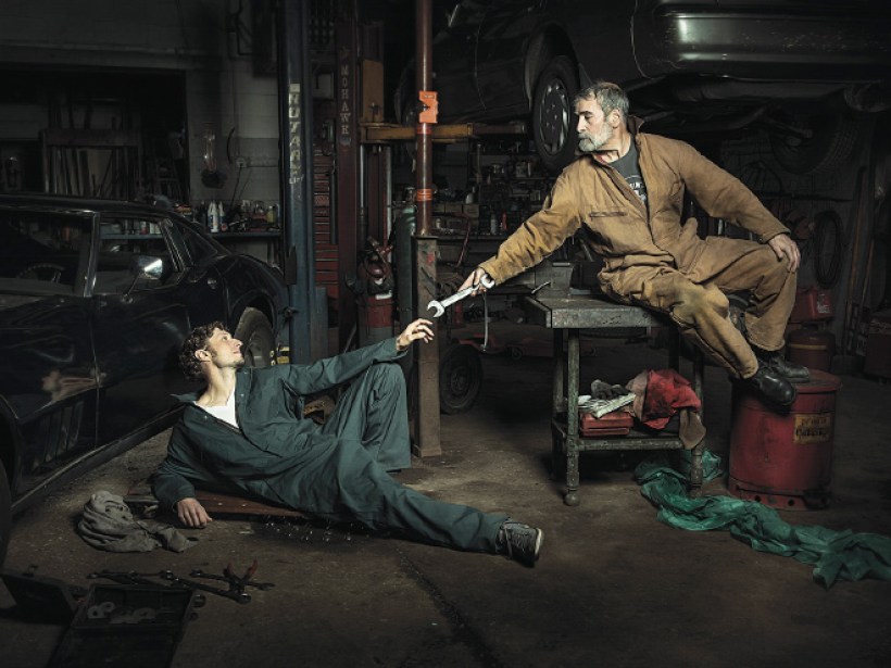 The Renaissance Series: The Creation of Adam | Photography by Freddy Fabris