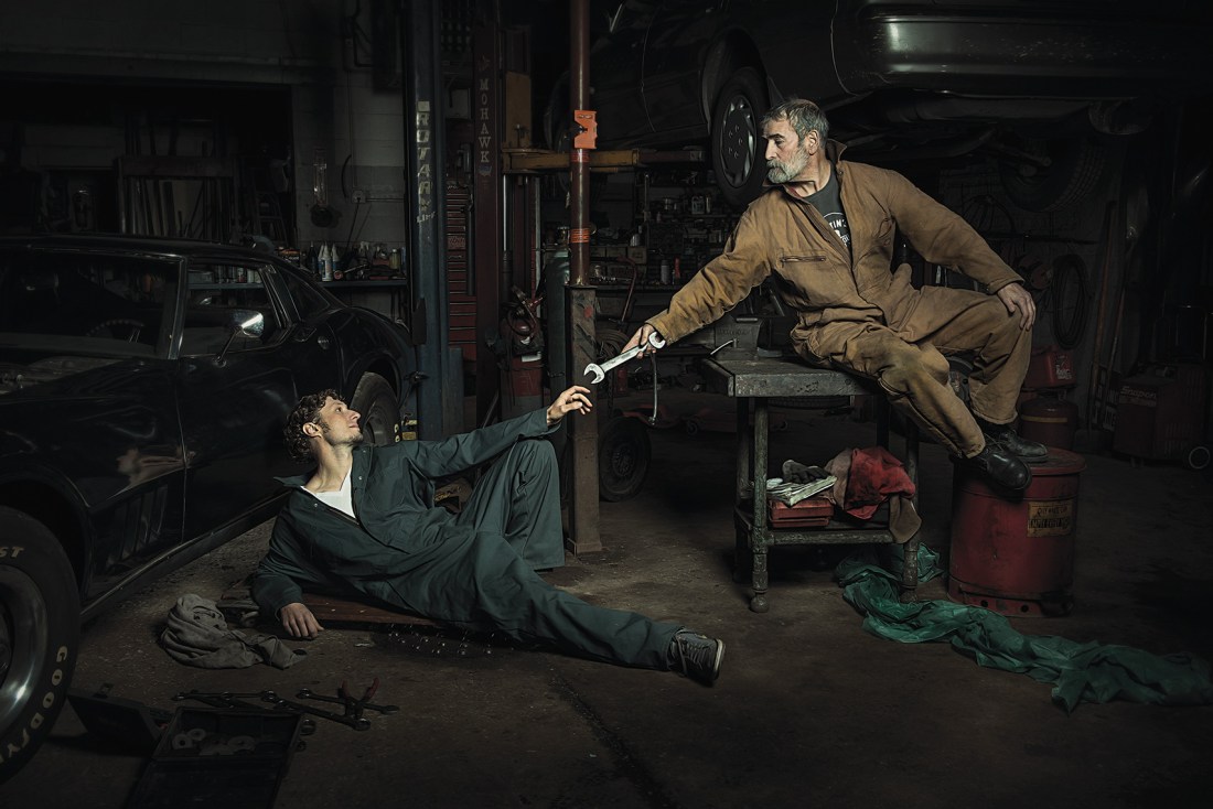 The Renaissance Series: The Creation of Adam by Freddy Fabris | Mechanics Renaissance Photos | Freddy Fabris Renaissance Series