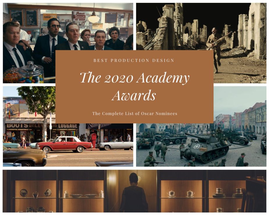 2020 Best Production Design Oscar Nominations